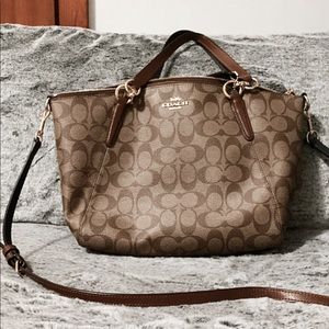 Signature Coach Crossbody Bag